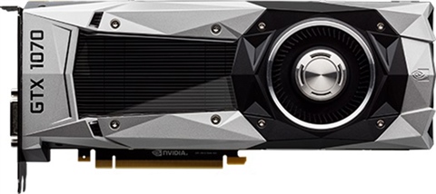 NVIDIA GeForce GTX 1070 8GB GDDR5 NVIDIA GeForce GTX 1070 8GB